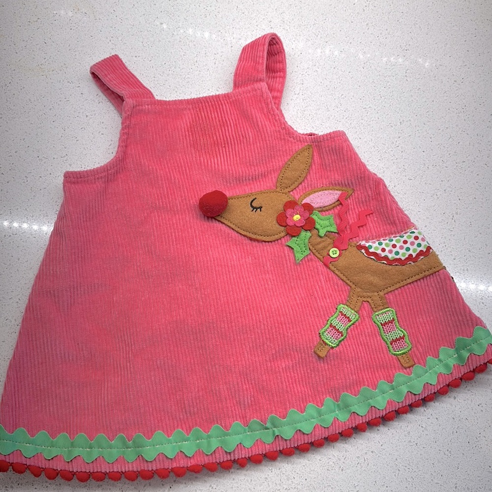 🎄Mud Pie 9-12mo Christmas Corduroy Jumper🎄